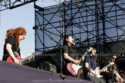 The Breeders at Jelly NYC's McCarren Park Pool Party