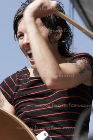 Matt + Kim at Jelly NYC's McCarren Park Pool Party