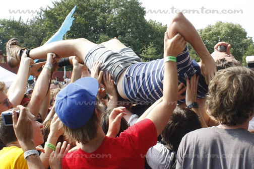 Team Robespierre at Jelly NYC's McCarren Park Pool Party