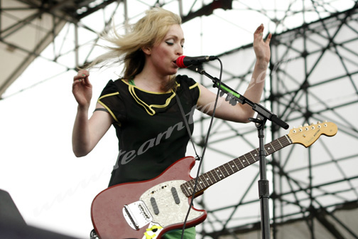 The Ting Tings at Jelly NYC's McCarren Park Pool Party