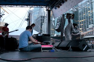 Black Moth Super Rainbow at the Seaport Music Festival