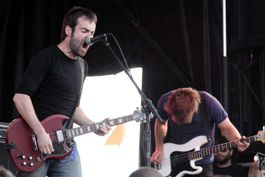 Future of the Left at Village Voice's 2009 Siren Festival