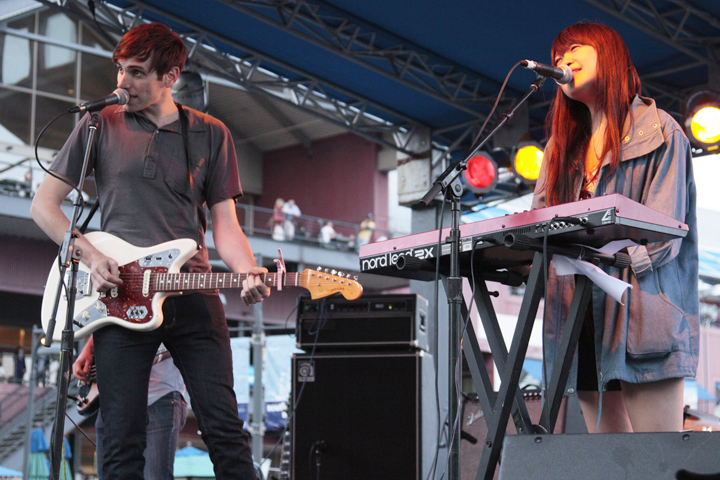 The Pains of Being Pure at Heart  at the Seaport Music Festival