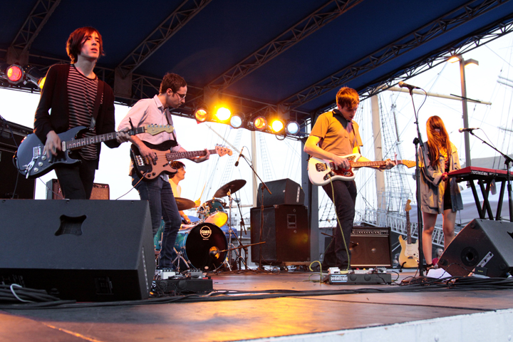 The Pains of Being Pure at Heart  at the Seaport Music Festival