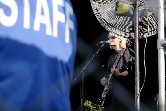 The Raveonettes at Village Voice's 2009 Siren Festival