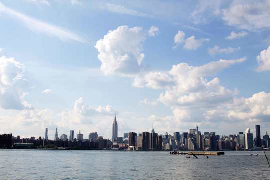 Manhattan Skyline from Williamsburgn, BKLYN