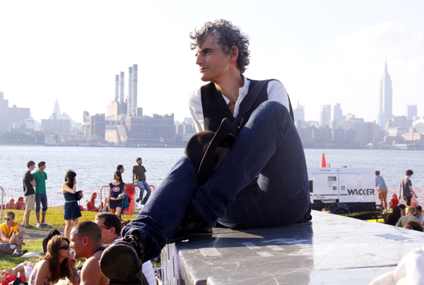 Amedeo Pace of Blonde Redhead at Jelly NYC, Williamsburg, Brookl