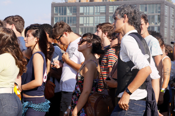 Amedeo Pace of Blonde Redhead at Jelly NYC, Williamsburg, Brookl