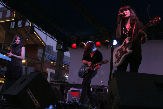 School of Seven Bells at the Seaport Music Festival