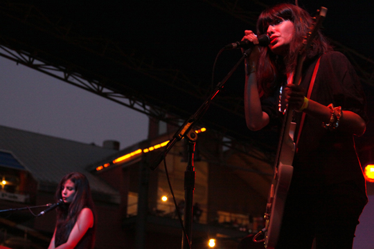 School of Seven Bells at the Seaport Music Festival
