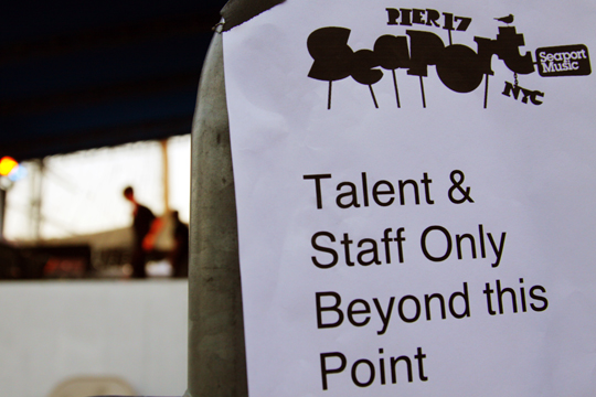 School of Seven Bells at the Seaport Music Festival