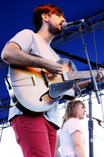 Slow Club at the Seaport Music Festival