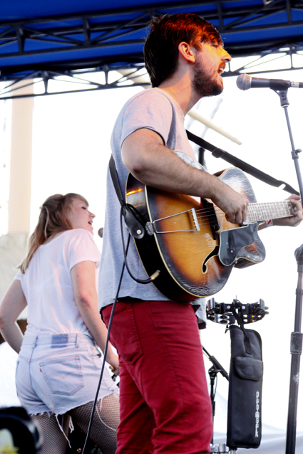Slow Club at the Seaport Music Festival
