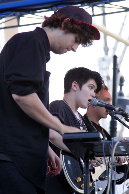 The xx at the Seaport Music Festival