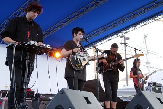 The xx at the Seaport Music Festival