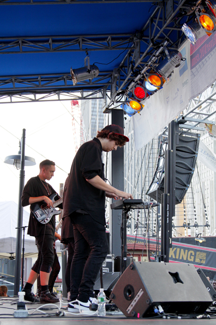 The xx at the Seaport Music Festival