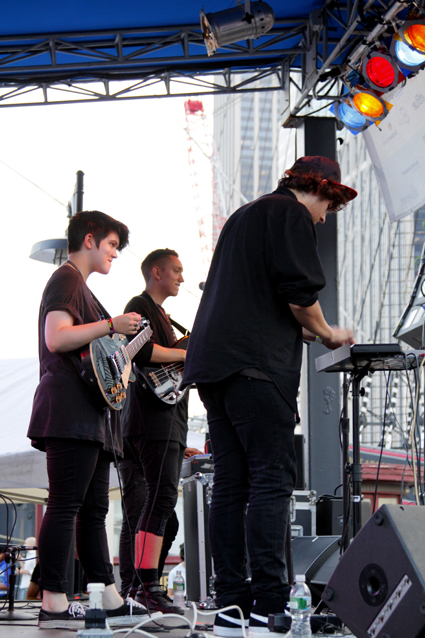The xx at the Seaport Music Festival