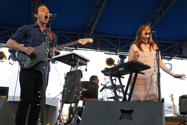 Savoir Adore at the Seaport Music Festival