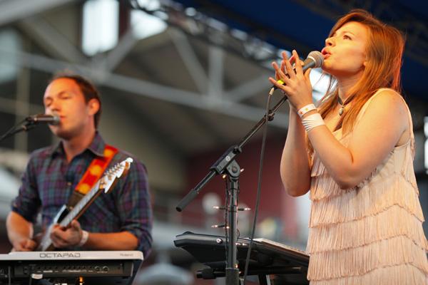 Savoir Adore at the Seaport Music Festival