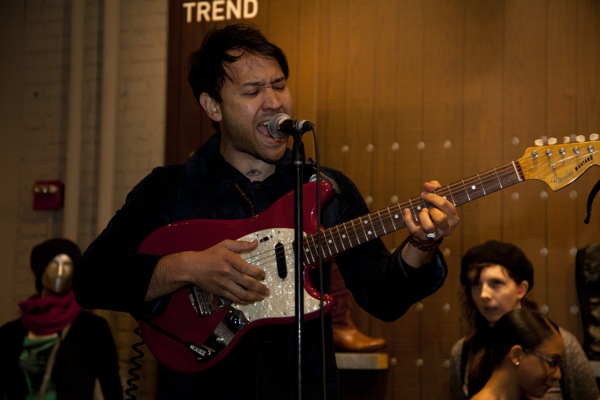 Unknown Mortal Orchestra at the Puma Store, Union Square, NYC