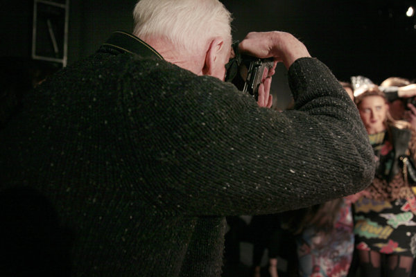 Bill Cunningham at David Tlale's Box Presentation