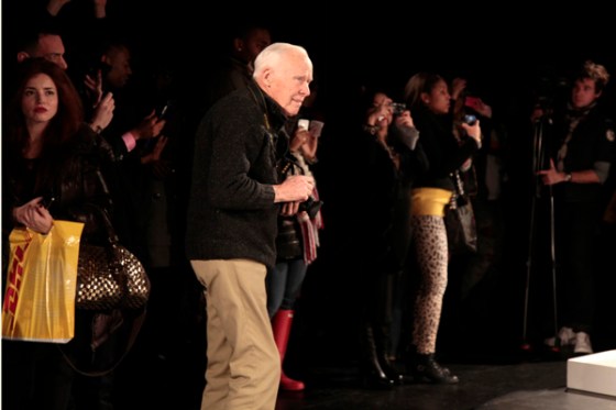 Bill Cunningham at David Tlale's Box Presentation