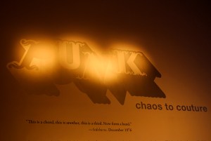 Punk: Chaos To Couture Exhibit