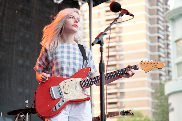 Protomartyr and Alvvays at the Seaport Music Festival