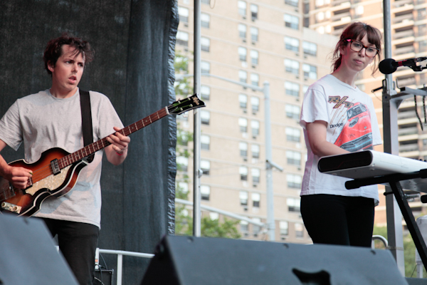 Protomartyr and Alvvays at the Seaport Music Festival