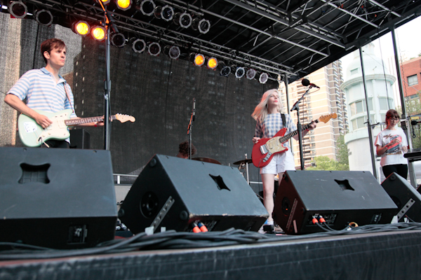Protomartyr and Alvvays at the Seaport Music Festival