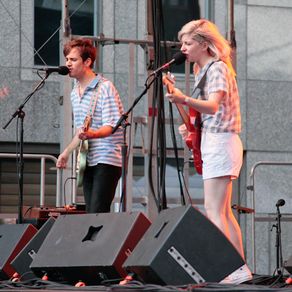 Protomartyr and Alvvays at the Seaport Music Festival
