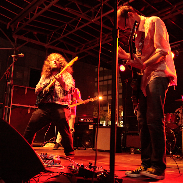 Dead Gaze and The Mystery Lights at the Seaport Music Festival