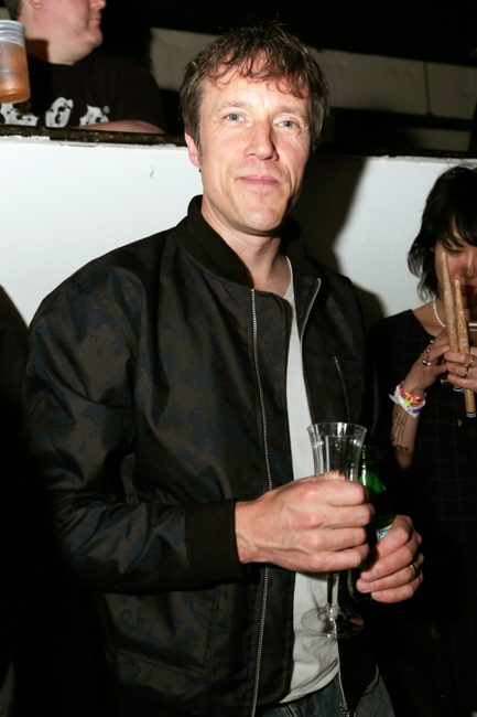 June 4, 2015: Loz Colbert, Laurence Colbert at the afterparty for Ride at Terminal 5 in New York City. Mandatory Credit: Tear-n Tan 2015 © Tan.  All Rights Reserved. www.tearntanfiles.com www.tearntan.com