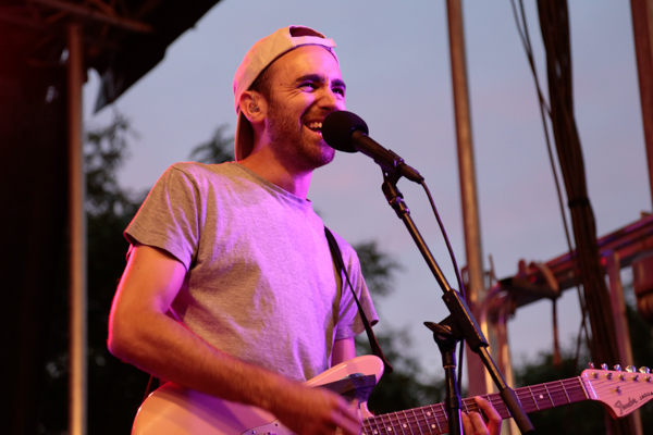 August 6, 2015: Yuck and U.S. Girls perform at the final Hudson RiverRocks show of the summer at Pier 84 in New York City. Mandatory Credit: Tear-n Tan 2015 © Tan.  All Rights Reserved.