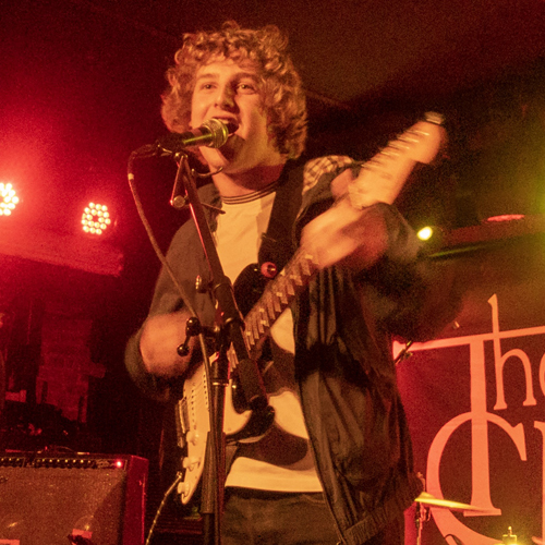 The Snuts performing at Mercury Lounge